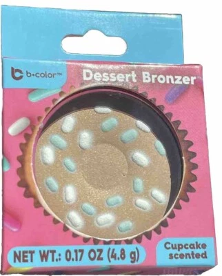 B•COLOR “Cupcake Scented” Golden Glow Dessert Bronzer - NIB - FastShip + Gift ! - Image 1 of 3