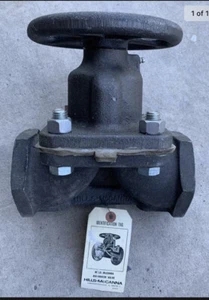 HILLS McCANNA 2- 1/2" Diaphragm Control Valve Model A12 1924A NEW NO BOX - USA. - Picture 1 of 12