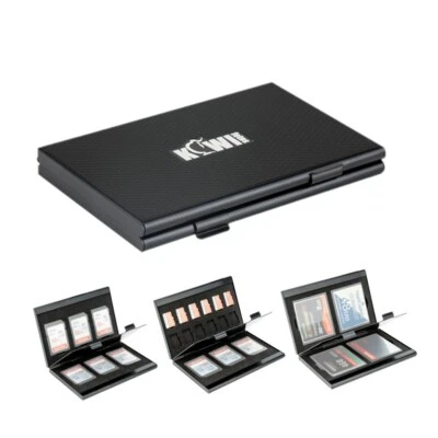 Metal Memory Card Case Holder for SD MSD CF TF XQD CF Express Type A Cards - Image 1 of 4