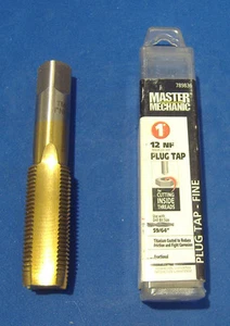 BRAND NEW 1" - 12 NF MASTER MECHANIC TITANIUM PLUG TAP FINE - Picture 1 of 1