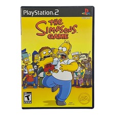 The Simpsons Game (Sony PlayStation 2, 2007) PS2 - Complete CIB Canadian Variant