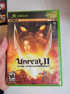 Unreal II 2 The Awakening Microsoft Original Xbox 2004 Vintage Video Game - Picture 1 of 5