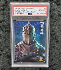Fortnite Black Knight PSA 10 Crystal Shard Panini Cards Series 1 Karten