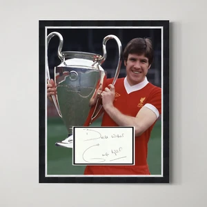Emlyn Hughes - Liverpool FC Legend Hand Signed Authentic Framed Display - Picture 1 of 2