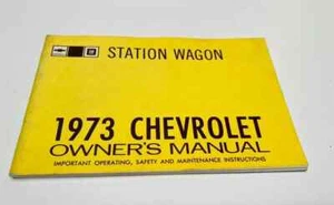 Chevrolet 1973 Station Wagons manual del propietario - original - Imagen 1 de 1