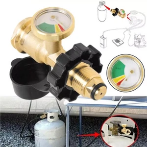 Propan Tankanzeige RV QCC Adapter Gasflasche Füllstandsanzeige Druckmesser DHL* - Bild 1 von 20