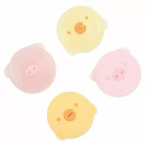 GeekShare 4 PIEZAS Tapas de agarre para pulgar de cerdo y pollo para Nintendo Switch y Lite y OLED - Imagen 1 de 7