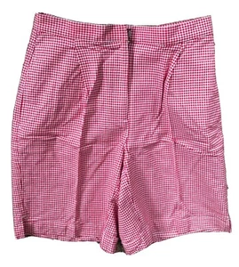 LizGolf red &white plaid shorts-Women's size 4 - Picture 1 of 2