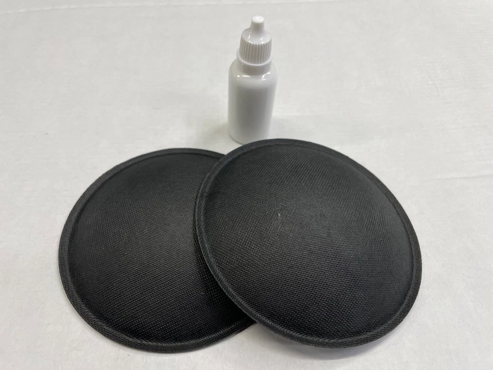 Staubkappen (Dustcap) Lautsprecher Reperatur 2x 105mm inkl 20ml Kleber EV / RCF