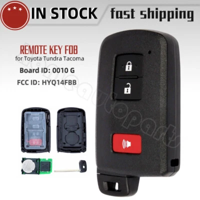 PARA TOYOTA TUNDRA 2021-2022 MANDO A DISTANCIA LLAVE INTELIGENTE LLAVERO HYQ14FBB 89904-0C050 G Foto 1 de 4