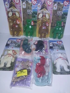 Lot Of 10 Beanie Baby McDonald's Happy Meal Toy  - Picture 1 of 13