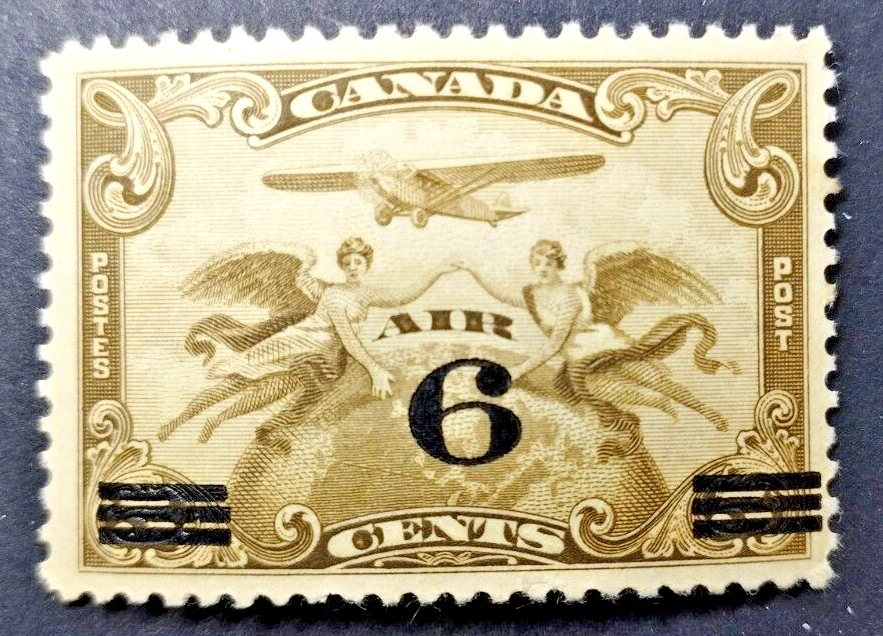 Canada 1932 Air Mail Airplane sc# C3 MNH XF/VF - Image 1 of 2