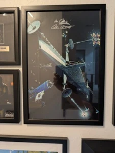Star Wars Concept Art Signed by Colin Cantwell | Death Star Battle Andor - Picture 1 of 3