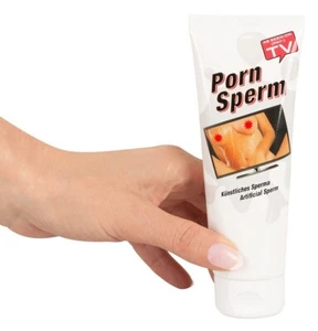 Gleitgel Porn Sperm 🧡 Künstliches Sperma Vegan & Wasserbasis🧡 Massage 125 ml - Bild 1 von 4