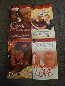 Harlequin Kimani Romance Novel Book Lot Of 21 Black Love Urban African American - Picture 1 of 5