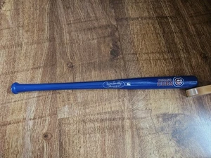 Chicago Cubs Mini Wooden Baseball Bat 18" - Blue Louisville Slugger 125 - UK - Picture 1 of 6