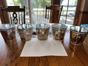 5 jetons vintage années 1990 métal machine à sous Trump casino monnaie tasse seau sirène - Photo 1/11