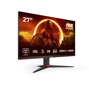 Monitore 68,6cm/27 (2560x1440) AOC Gaming G2 Q27G2E/BK QHD NEW - Picture 1 of 8
