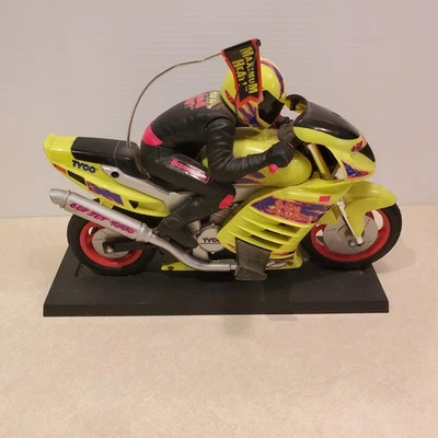 TYCO 6.0 V Samurai radio control RC motorcycle untested no controller see descr - Image 1 of 4
