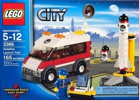 LEGO 📡 3366 City Satellite Launch Pad