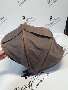 baby jogger city PREMIER Hood Sun Canopy Taupe & Poles Clamps Replacement Part - Picture 1 of 6