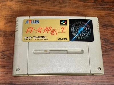 Shin Megami Tensei Nintendo Super Famicom SFC Cartridge Only Atlus Japan Tested - Image 1 of 2