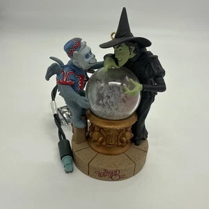 Hallmark 2001 Wizard of Oz Wicked Witch Lighted Xmas Halloween Ornament NO BOX - Picture 1 of 6