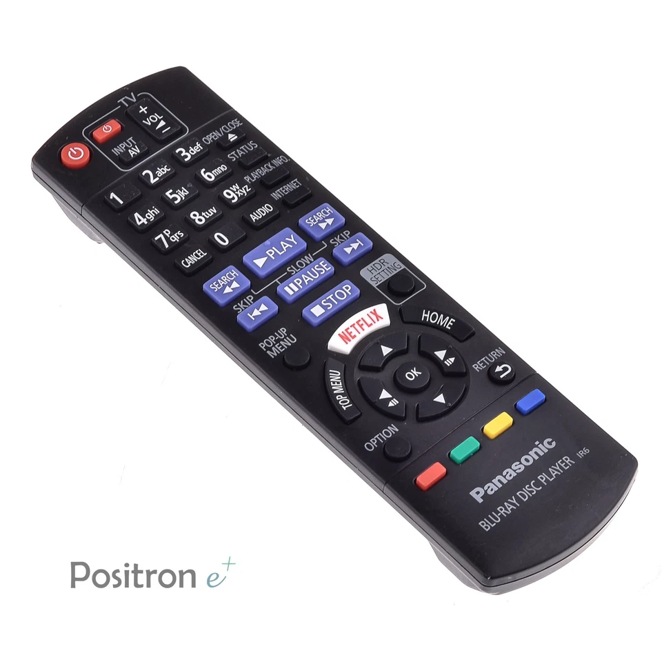 Télécommande Originale Panasonic N2QAYB001147 Pour Lecteur Blu-Ray / Vérifié - Photo 1/1