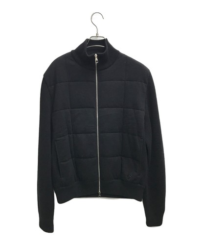 LOUIS VUITTON（LV） LOUIS VUITTON Giacca in maglia con zip nera taglia L