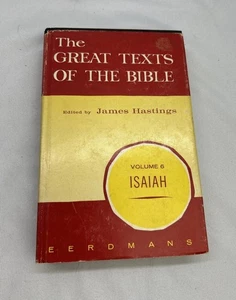 The Great Texts of the Bible ISAIAH Vol 6 Bible Commentary Book Eerdmans - Imagen 1 de 8