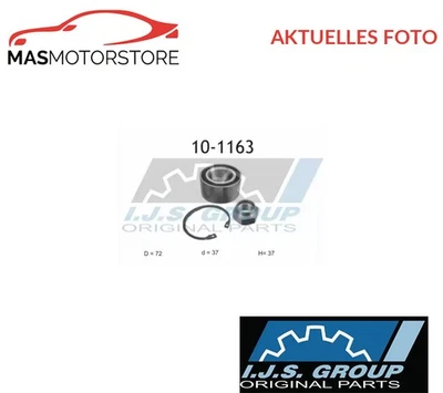 RADLAGERSATZ RADLAGER SATZ IJS GROUP 10-1163 P FÜR ALFA ROMEO 164 2L - Bild 1 von 4