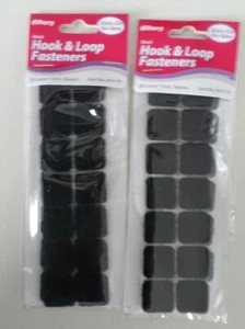 HOOK AND LOOP FASTENERS ...LOT OF 2   PACKAGES OF 28 NO SEW - Picture 1 of 1