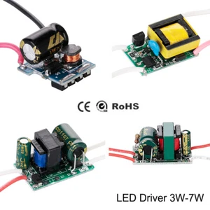 10X Led Driver 12v Dimmable Power Supply 3W 4W 5W 7W For Chip Lights 110V 220V S - Picture 1 of 18