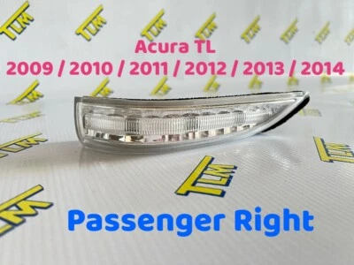09-14 Espejo de puerta Acura TL Luz de señal de giro PASAJERO DERECHO 2010 11 2012 13 OEM Foto 1 de 4