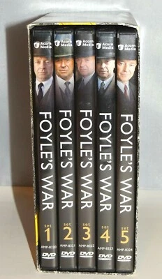 Foyle's War Seasons 1 - 5 1 2 3 4 5 DVD Box Set Acorn Media Michael Kitchen - Image 1 of 4
