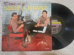Santo & Johnny ROCK INSTRUMENATL LP(CANADIAN/AMERICAN CALP 1006) Come On In VG - Picture 1 of 1