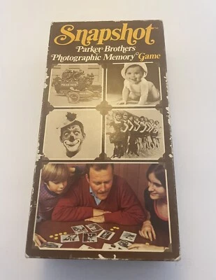 Vintage 1972 Snapshot by Parker Bros Photographic Memory Game [COMPLETE] - Image 1 of 4