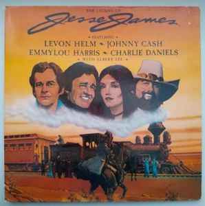 V/A - The Legend Of Jesse James - OST - LP - G/F (Cash/Emmylou/Levon/Albert Lee) - Picture 1 of 5