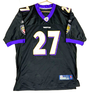 Baltimore Ravens Ray Rice #27 Reebok Jersey Size 52 Black Nfl