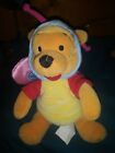 The Walt Disney Company Butterfly Pooh Plush Stuffed Teddy Bear Easter 2000 Bb