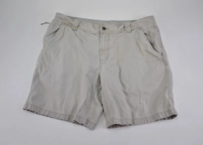 Columbia Sportswear Khaki Tan Cargo Shorts Size 38 Hiking Fishing Walking - Image 1 of 4