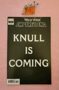 WEB OF VENOM EMPYRES END #1 (2020) KNULL IS COMING VARIANT MCU COMIC VF/NM - Picture 1 of 10