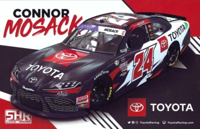 Postal de la serie NASCAR XFINITY 2023 Connor Mosack "Toyota Sam Hunt Racing" #24 Foto 1 de 2