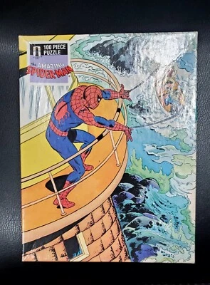 Винтажный 1988 Удивительный Человек-паук' Пазл из 100 деталей Полный пазл - Изображение 1 из 4