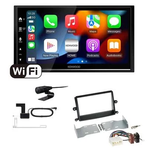 Kenwood Autoradio WiFi CarPlay für Mitsubishi L 200 / Triton 2006-2015 schwarz - Bild 1 von 6
