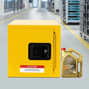 Flammable Safety Cabinet Chemical Reagents Instruments Protection 2 Gallon - Picture 1 of 12