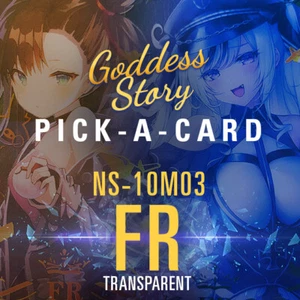 Goddess Story - PICK A CARD - FR SEE-THROUGH - NS-10M03 - CCG anime waifu cards - Picture 1 of 51