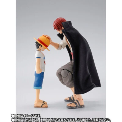 Bandai S.H. Figuarts One Piece - Shanks & Monkey D. Luffy Childhood Ver. Foto 1 de 4