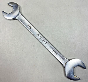 Vintage Wright Tools 1322 - Open End Wrench 5/8" x 11/16" Made in USA Tool Nice - Picture 1 of 12