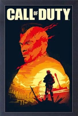 CALL OF DUTY SEARCH COPY 12x18 FRAMED GELCOAT POSTER VIDEO GAMES COD GIFT FUN!!! - Image 1 of 2